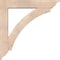 Ekena Millwork Thorton Traditional Smooth Bracket w/ Offset Brace, Douglas Fir, 7 1/2"W x 42"D x 42"H BKT0806X42X42THR01SDF - alternate 4